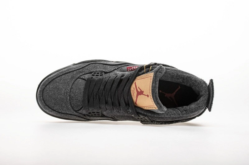 Levi's Air Jordan 4 Black Denim AO2571-001