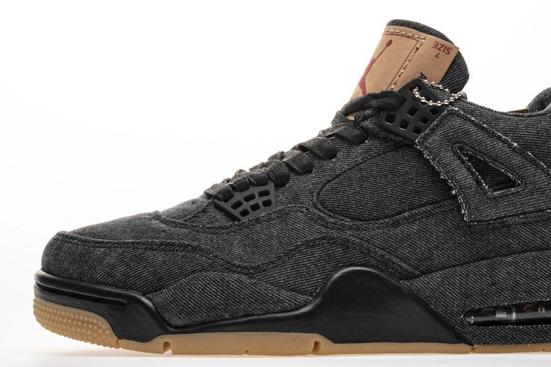 Levi's Air Jordan 4 Black Denim AO2571-001