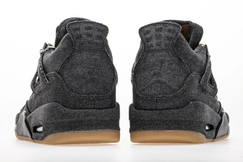 Levi's Air Jordan 4 Black Denim AO2571-001