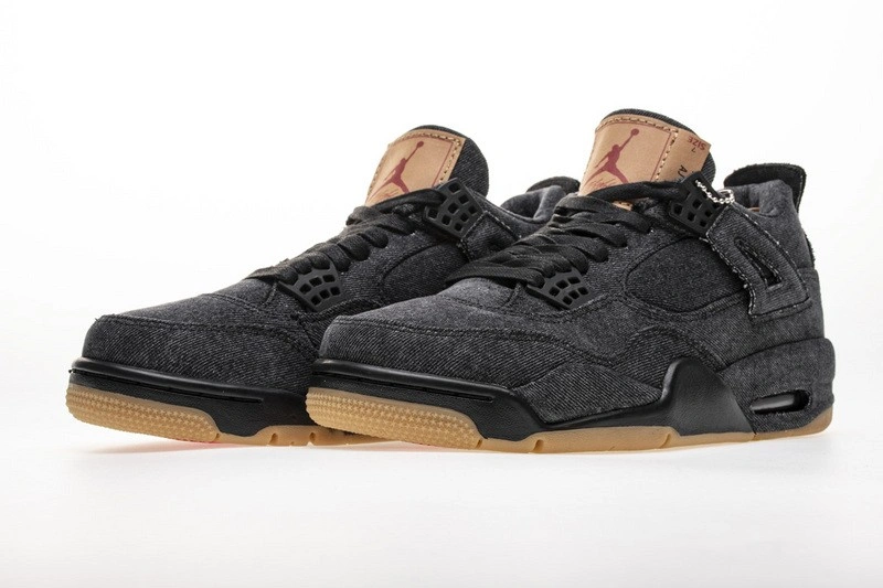 Levi's Air Jordan 4 Black Denim AO2571-001