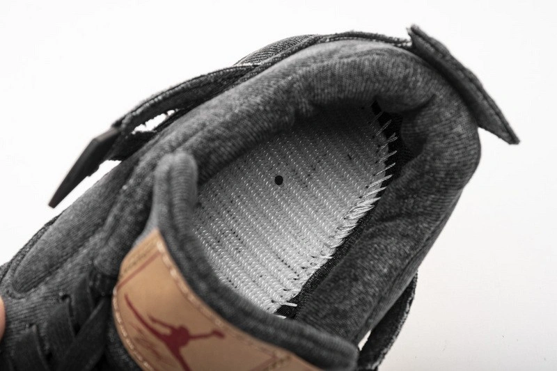 Levi's Air Jordan 4 Black Denim AO2571-001