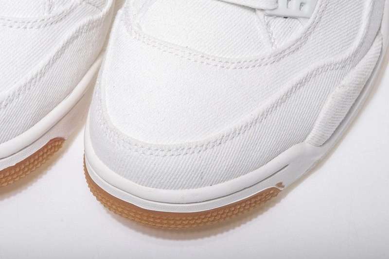 Levi's Air Jordan 4 White Denim AO2571-100