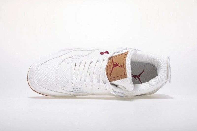 Levi's Air Jordan 4 White Denim AO2571-100