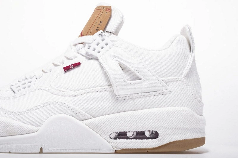 Levi's Air Jordan 4 White Denim AO2571-100