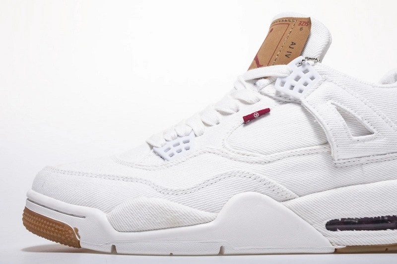 Levi's Air Jordan 4 White Denim AO2571-100