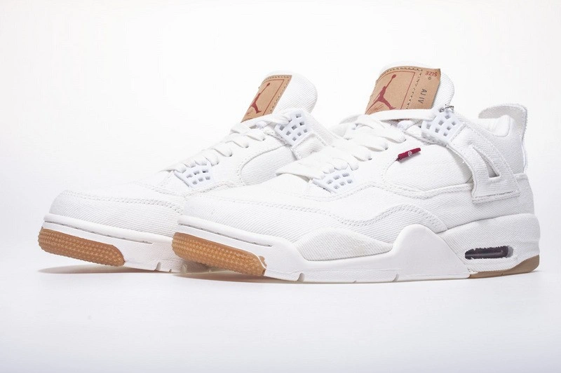 Levi's Air Jordan 4 White Denim AO2571-100
