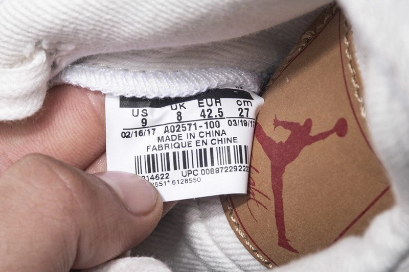 Levi's Air Jordan 4 White Denim AO2571-100