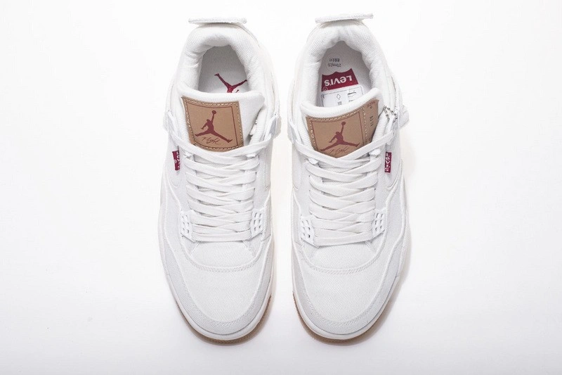 Levi's Air Jordan 4 White Denim AO2571-100