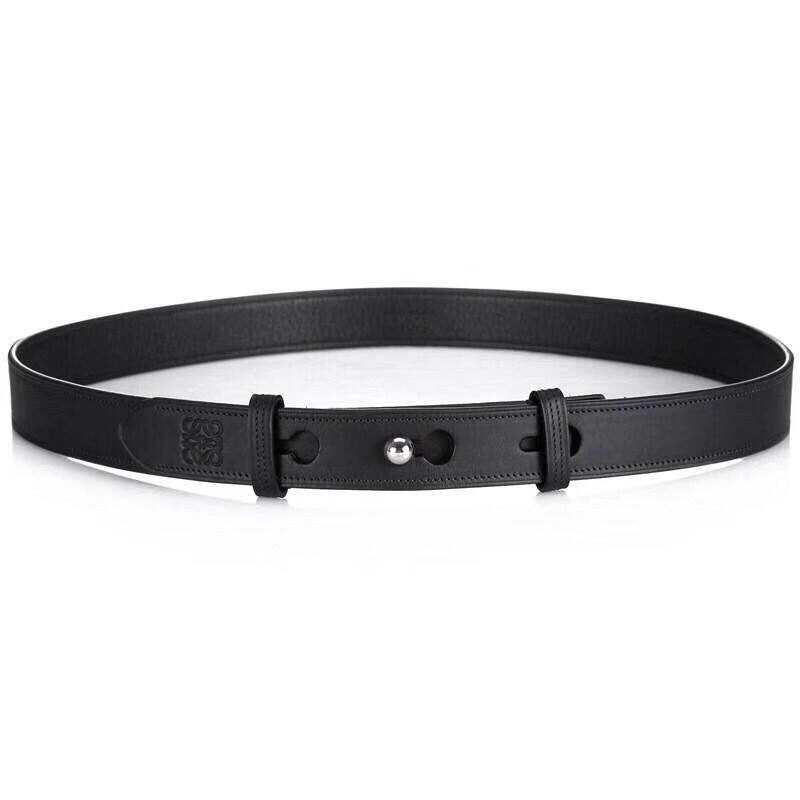 Loewe Unisex double-sided leather belt 190322
