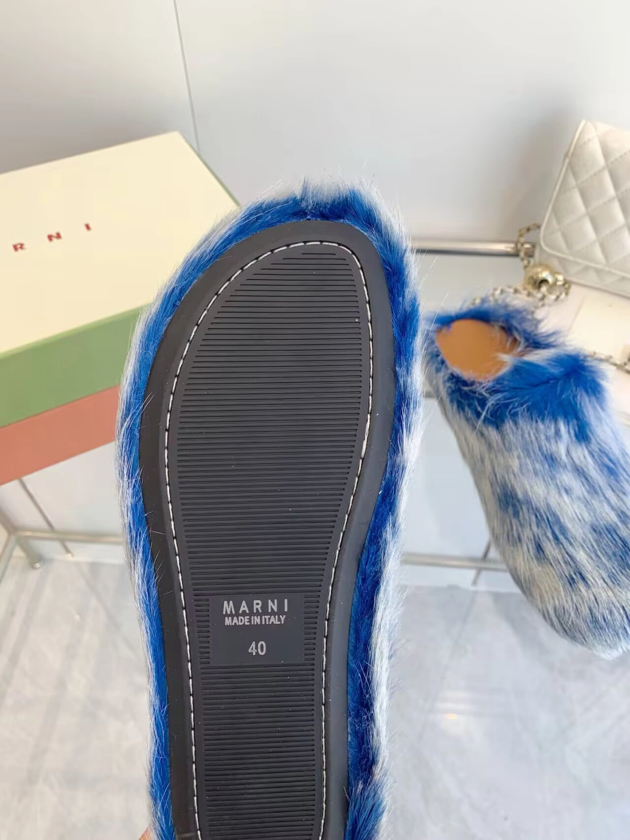 MARNI  Fussbett Sabot Loafers