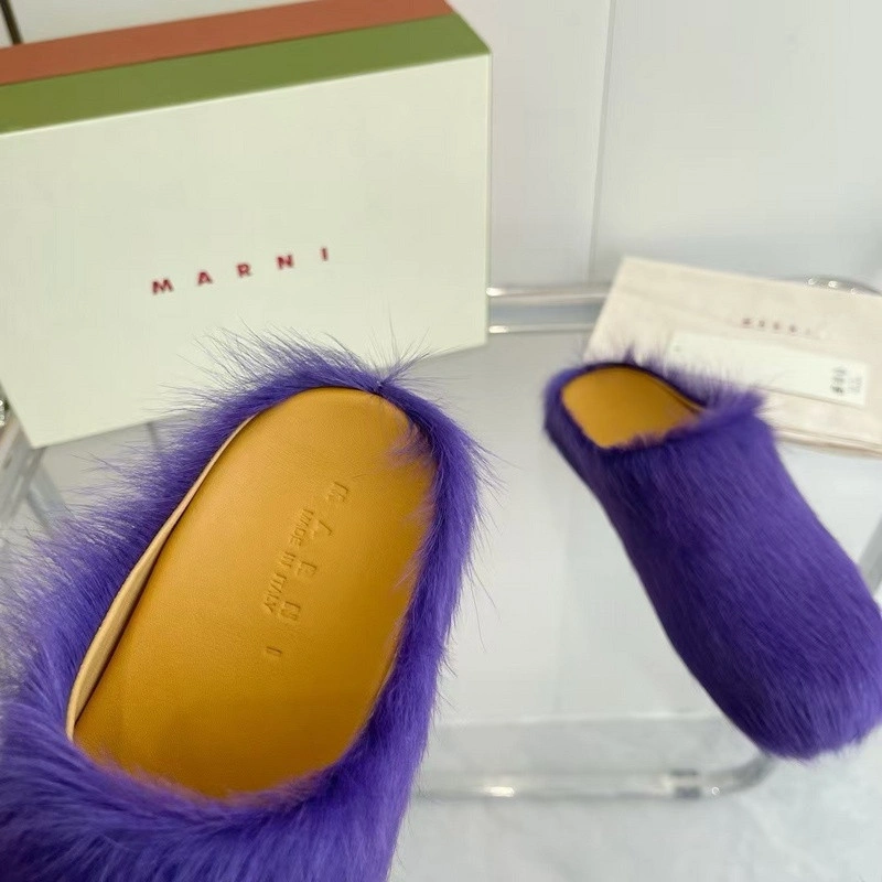 MARNI  Fussbett Sabot Loafers