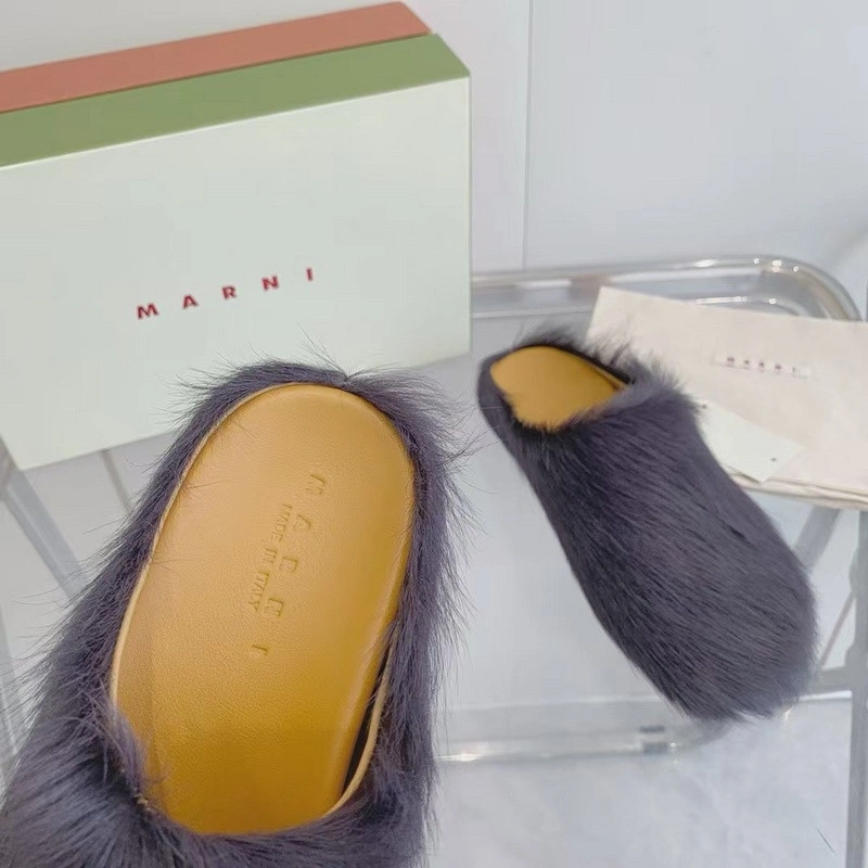 MARNI  Fussbett Sabot Loafers