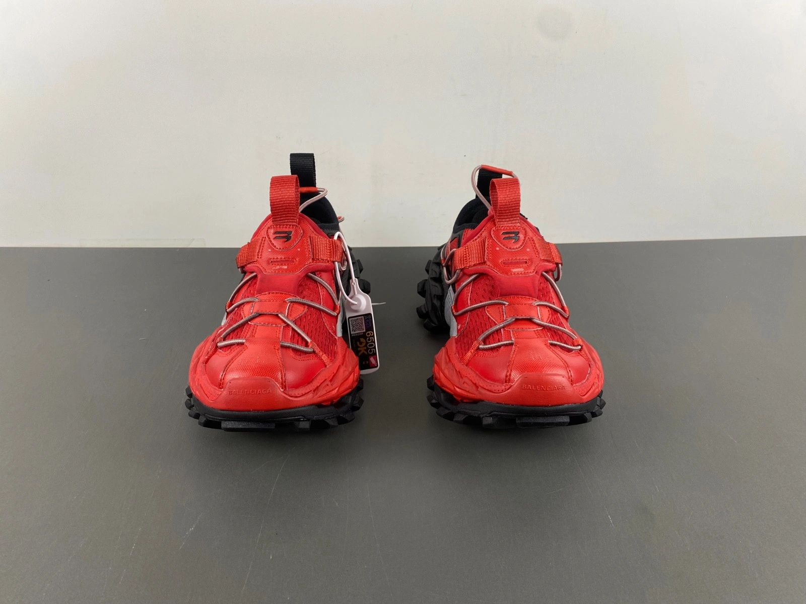 Men's Hike Sneaker in Red black