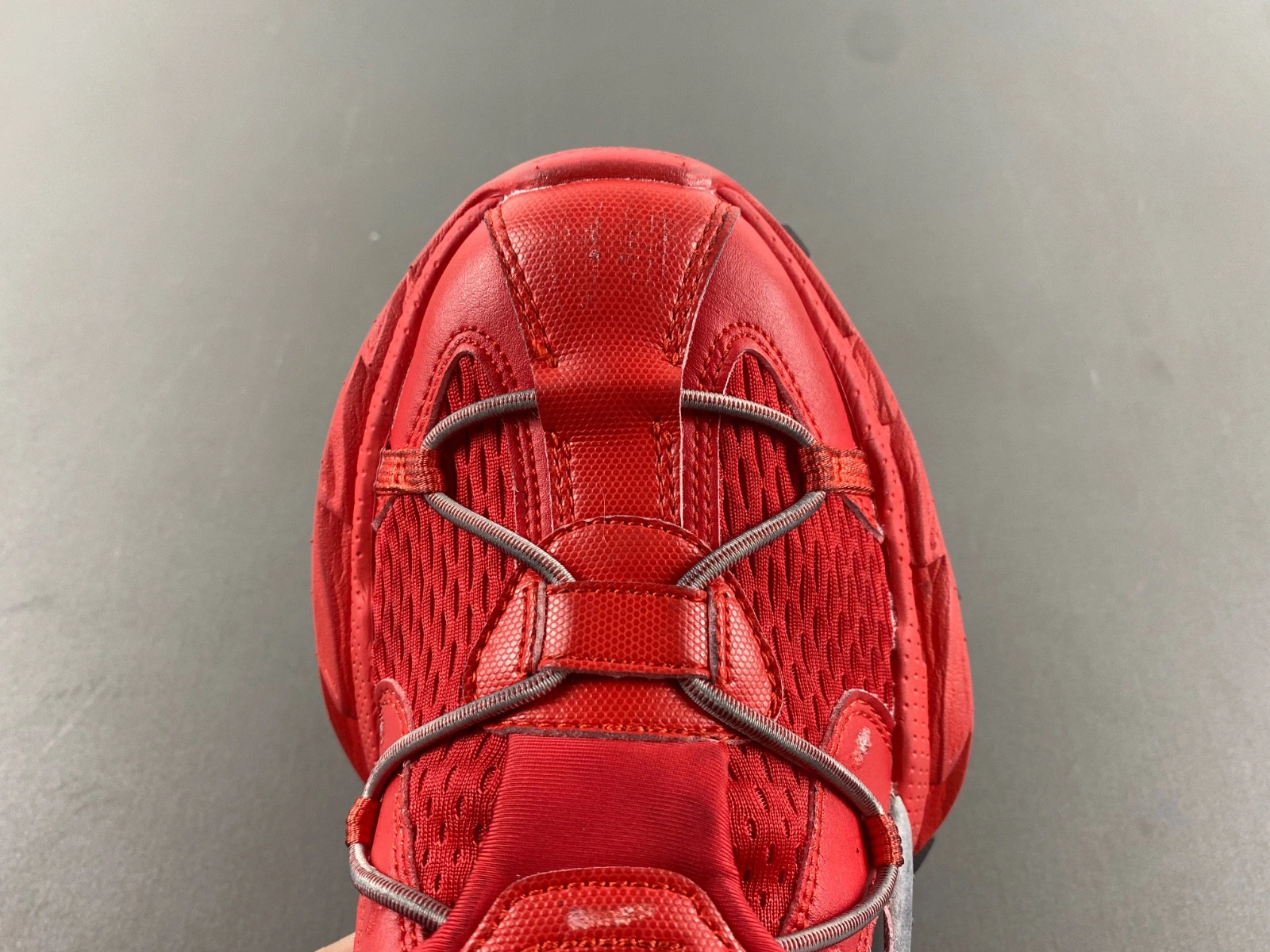 Men's Hike Sneaker in Red black
