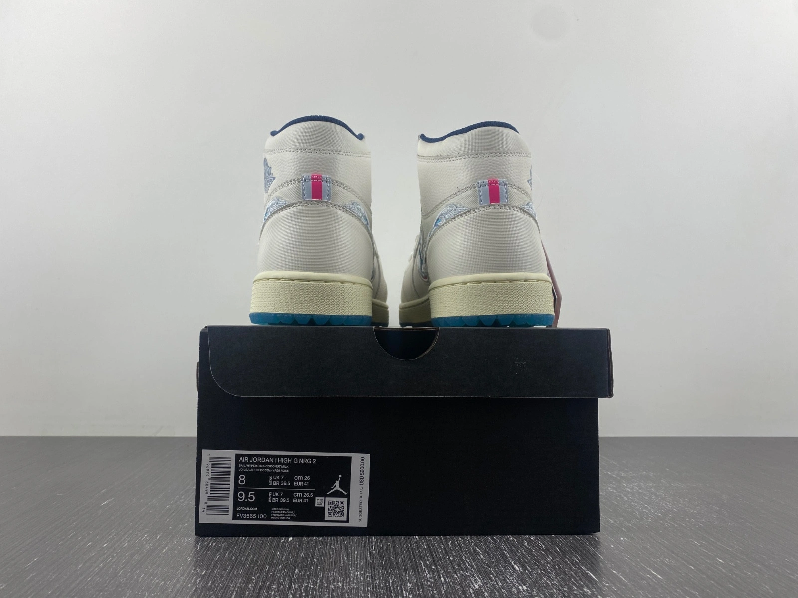 Michelle Wie West x Air Jordan 1 High Golf Pebble Beach  FV3565-100
