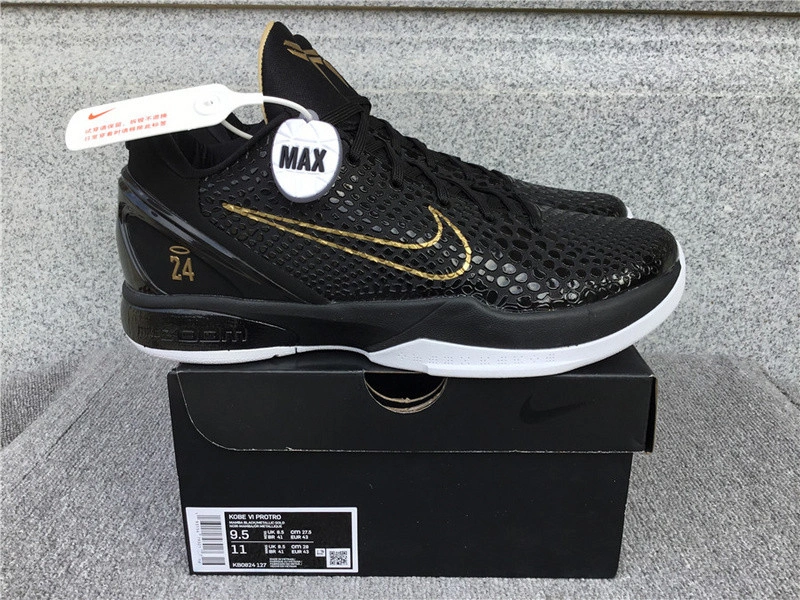 NIKE ZOOM KOBE 6 BALCK DEL SOL KB0824-127