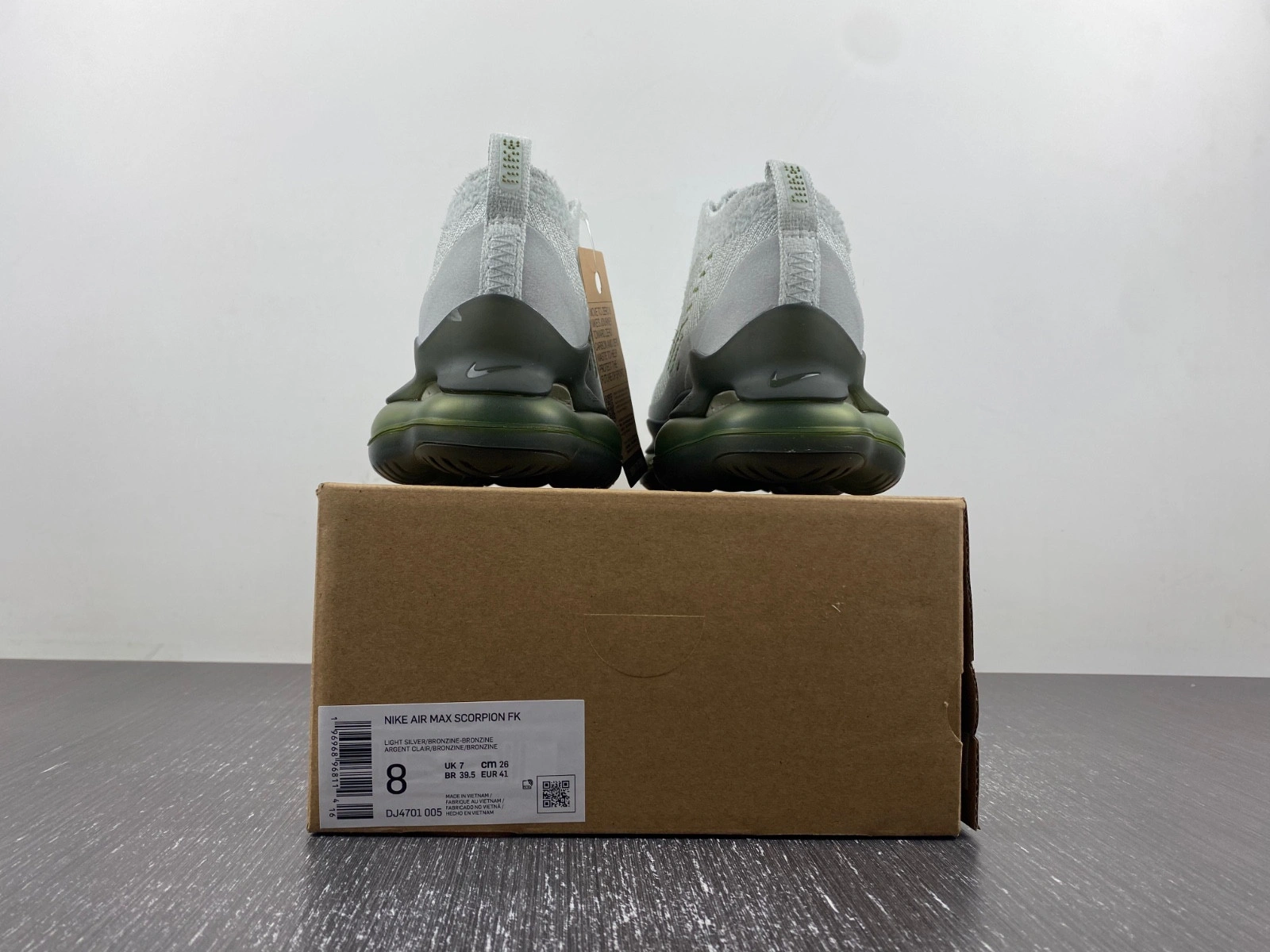 NIke Air Max Scorpion FK 'Light Silver Bronzine' DJ4701-005
