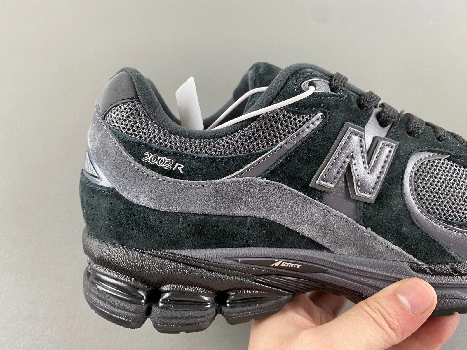 New Balance 2002R Black Dark Grey Men's - M2002RBL