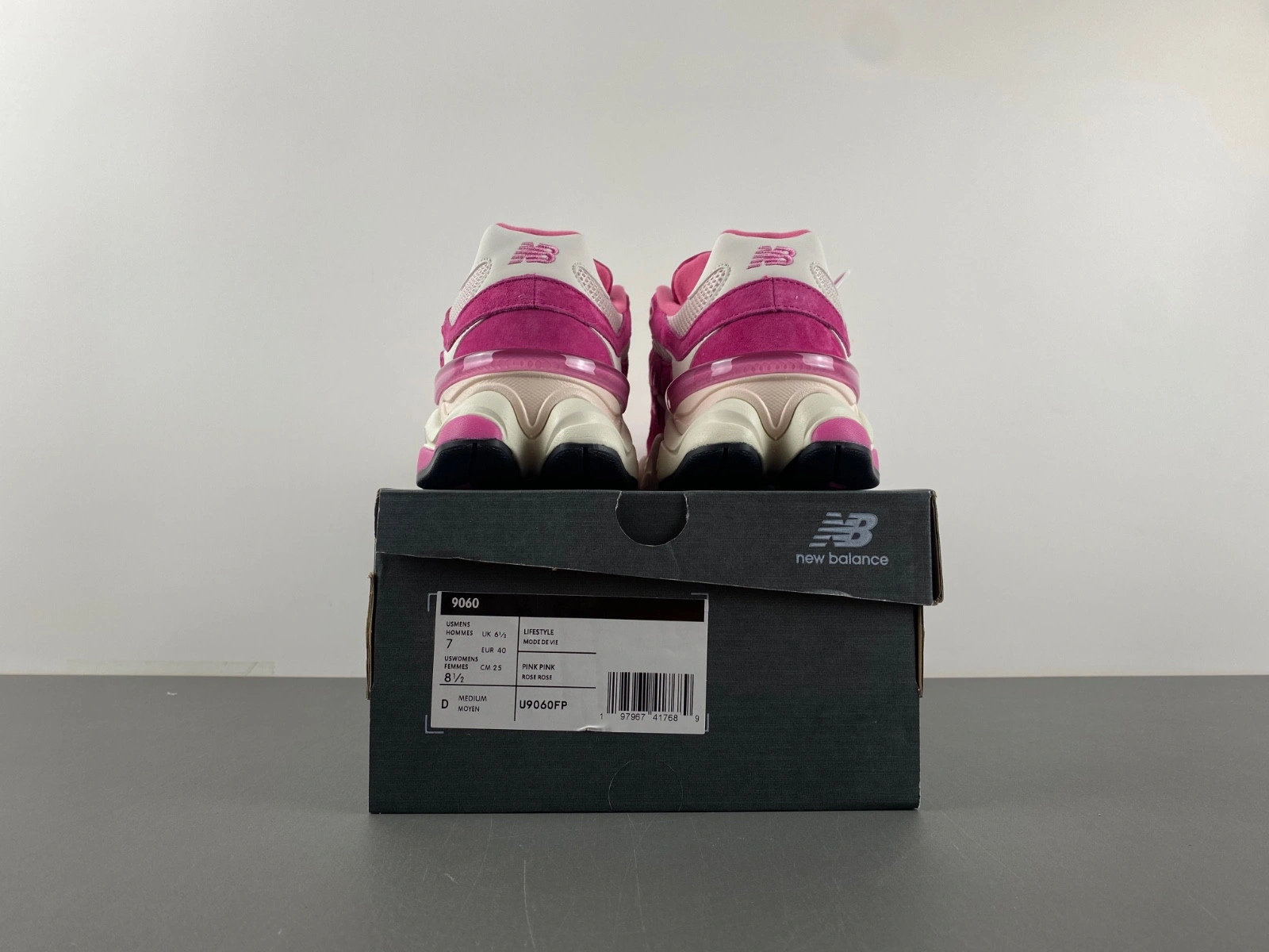 New Balance 9060 Fuchsia Pink Men's - U9060FP