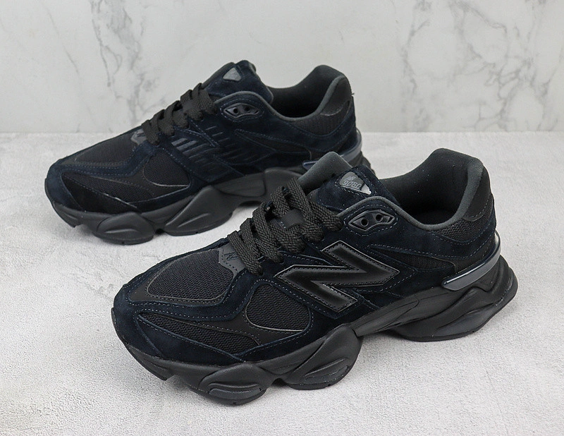 New Balance 9060 Triple Black Men's - U9060BPM
