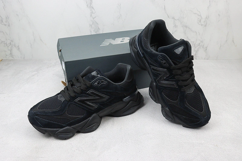 New Balance 9060 Triple Black Men's - U9060BPM