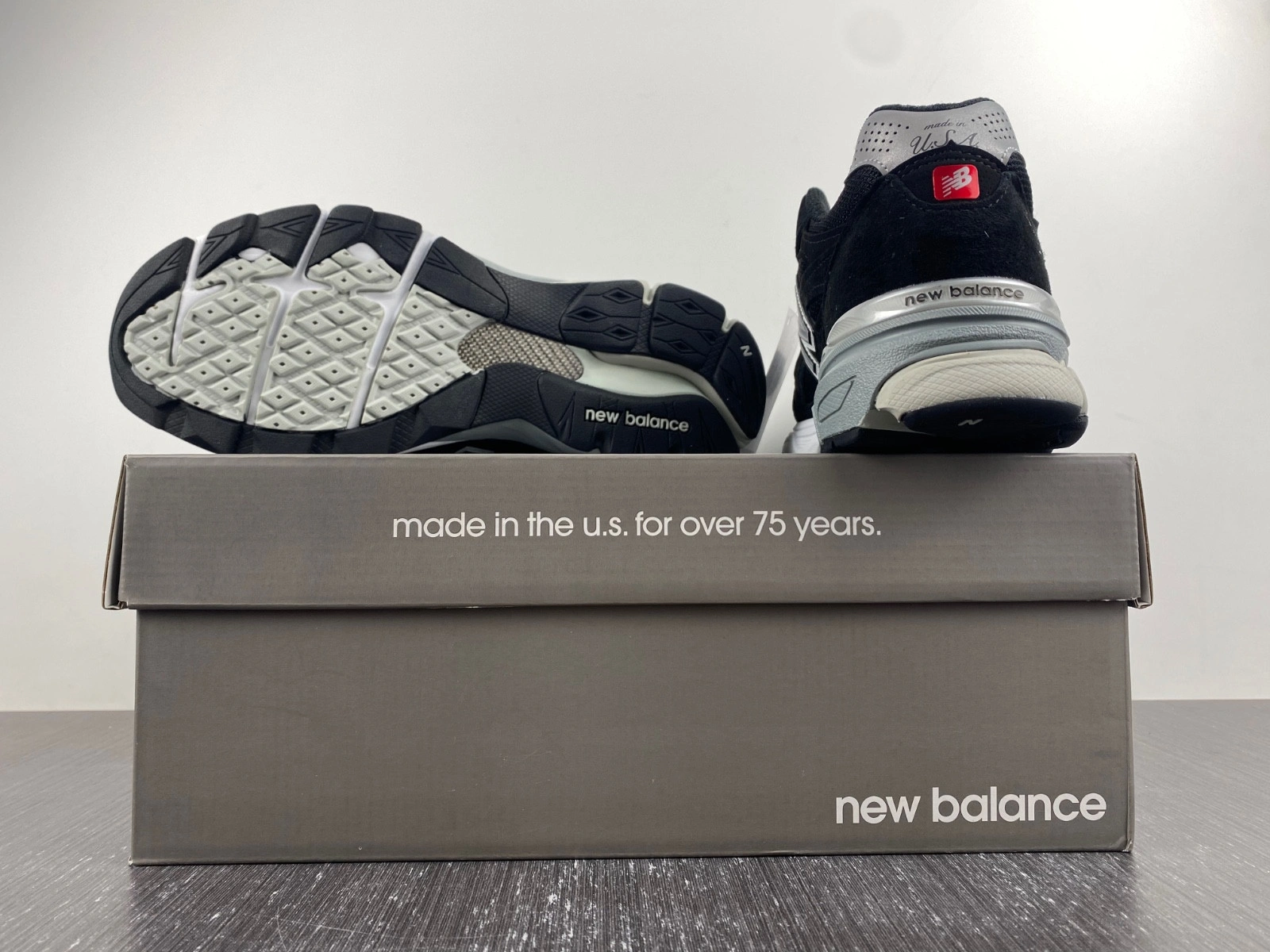 New Balance 990v3 Black White - M990BS3