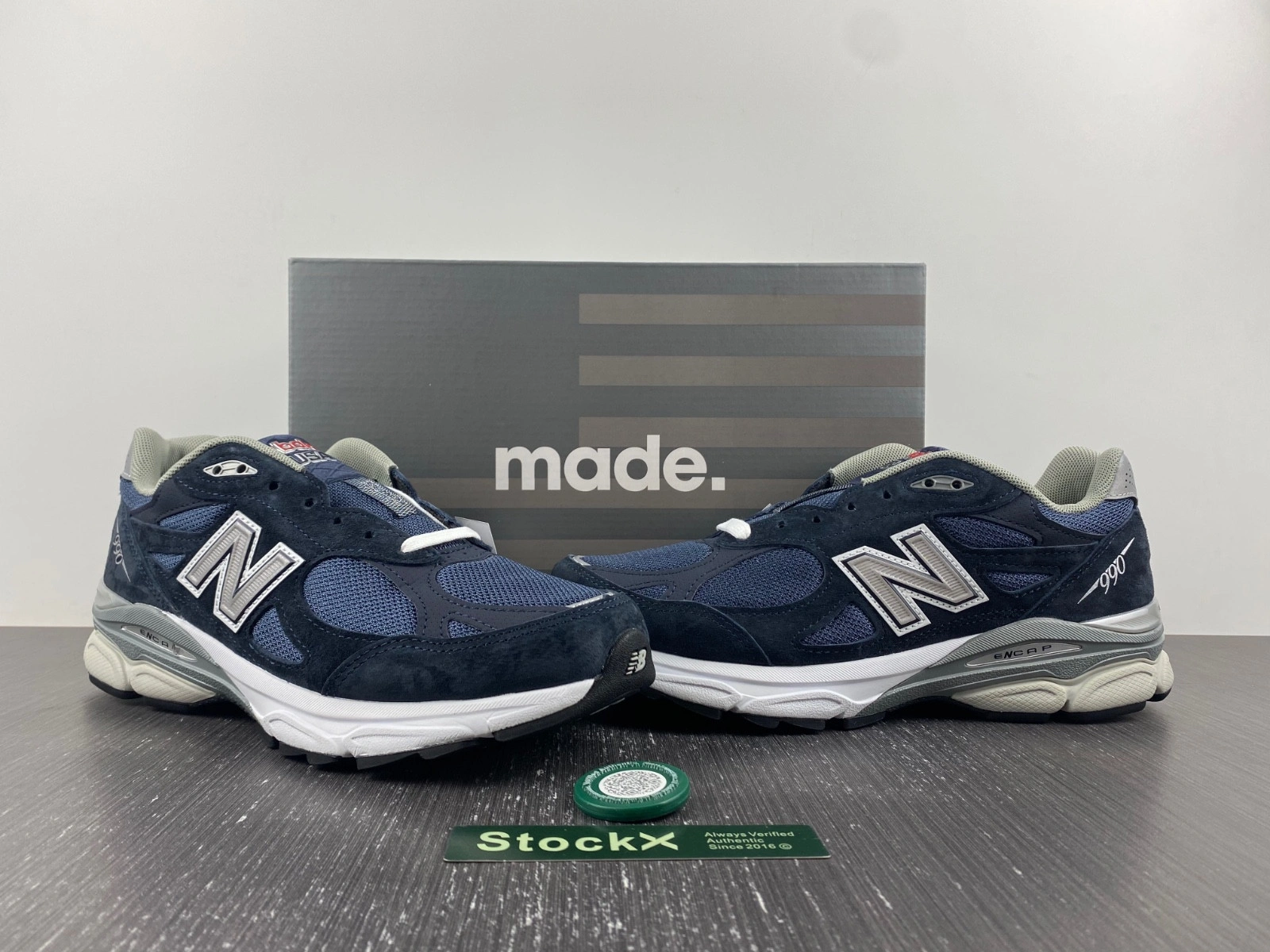 New Balance 990v3 MiUSA Navy Denim - M990NB3