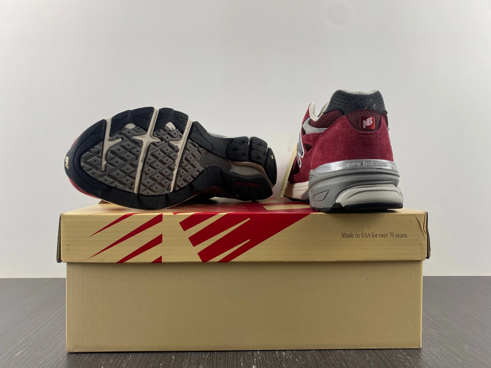 New Balance 990v3 MiUSA Teddy Santis Scarlet  M990TF3