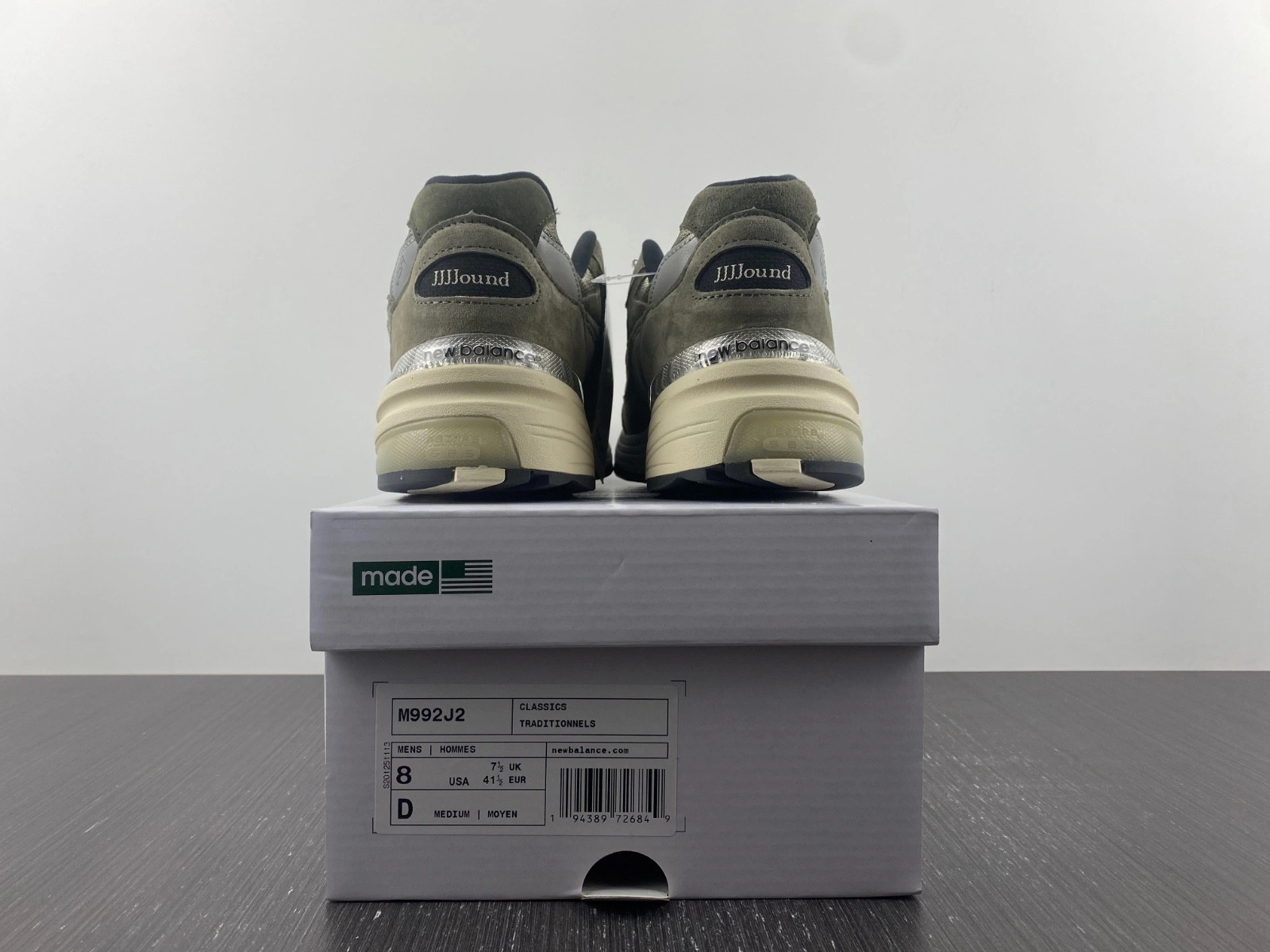 New Balance 992 JJJJound Grey - M992J2