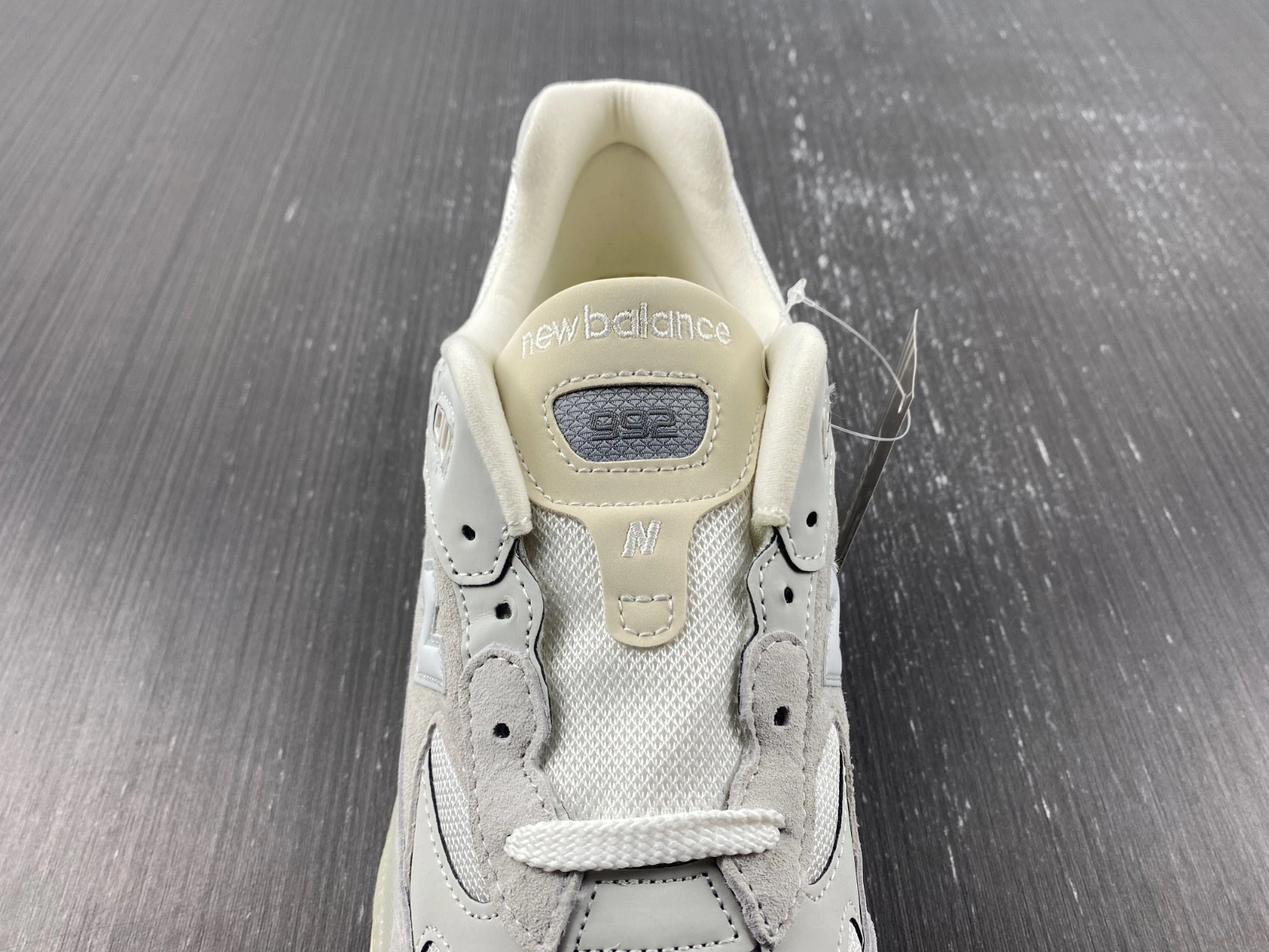 New Balance 992 White Silver   Nimbus Cloud M992MD