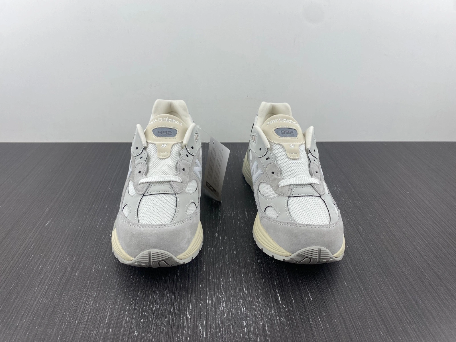 New Balance 992 White Silver   Nimbus Cloud M992MD