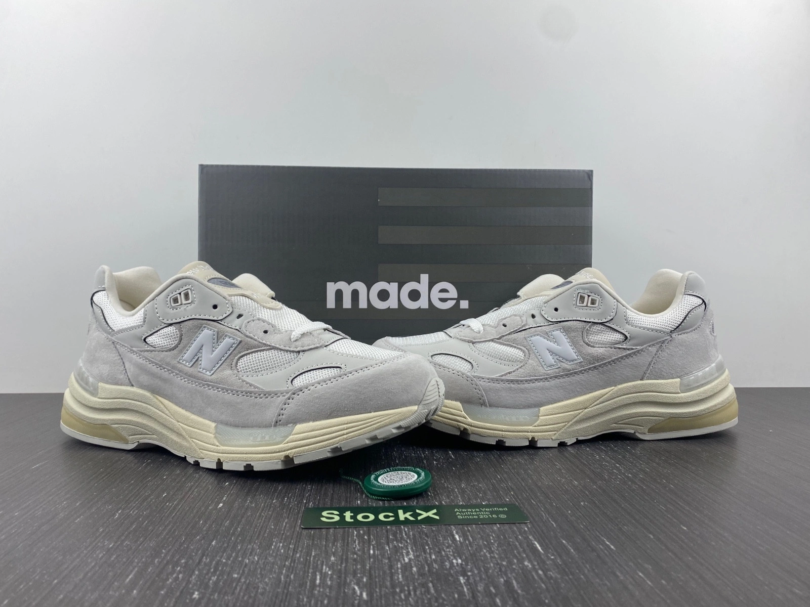 New Balance 992 White Silver   Nimbus Cloud M992MD
