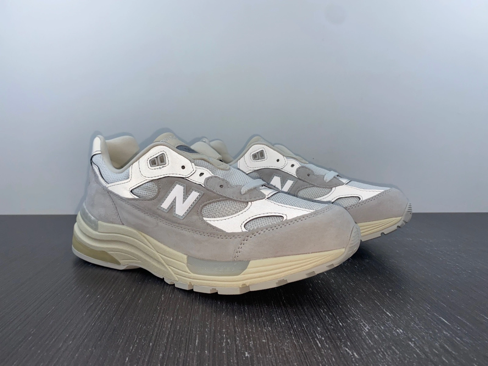 New Balance 992 White Silver   Nimbus Cloud M992MD