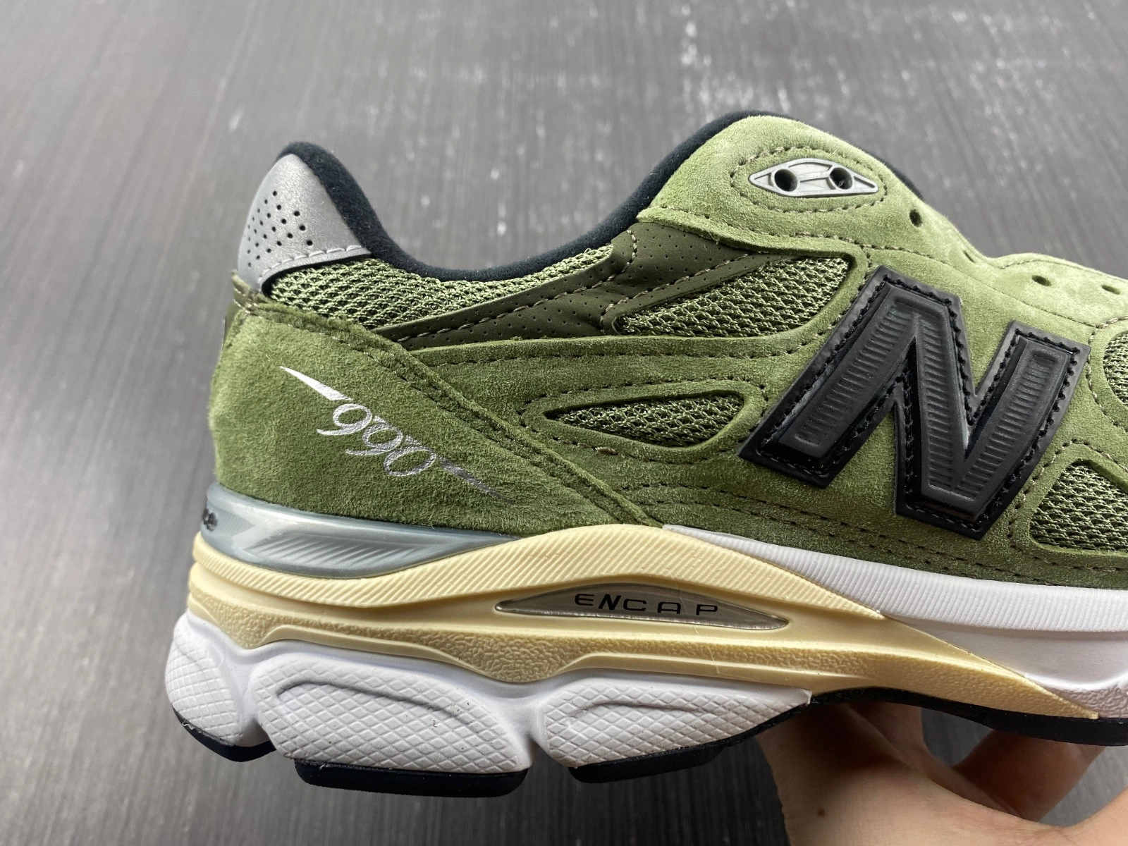 New Balance JJJJound x 990v3 Made In USA 'Olive' M990JD3