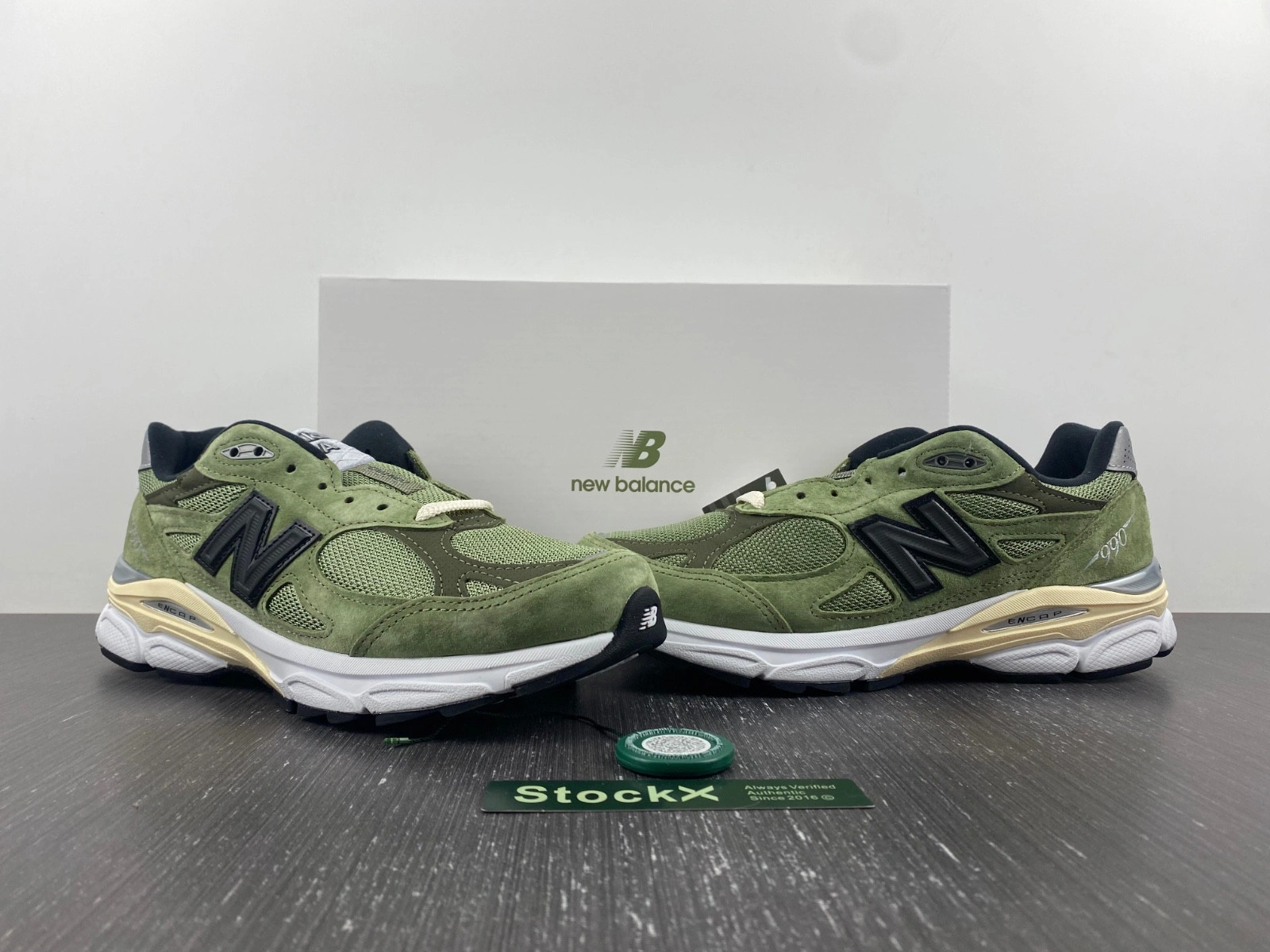 New Balance JJJJound x 990v3 Made In USA 'Olive' M990JD3