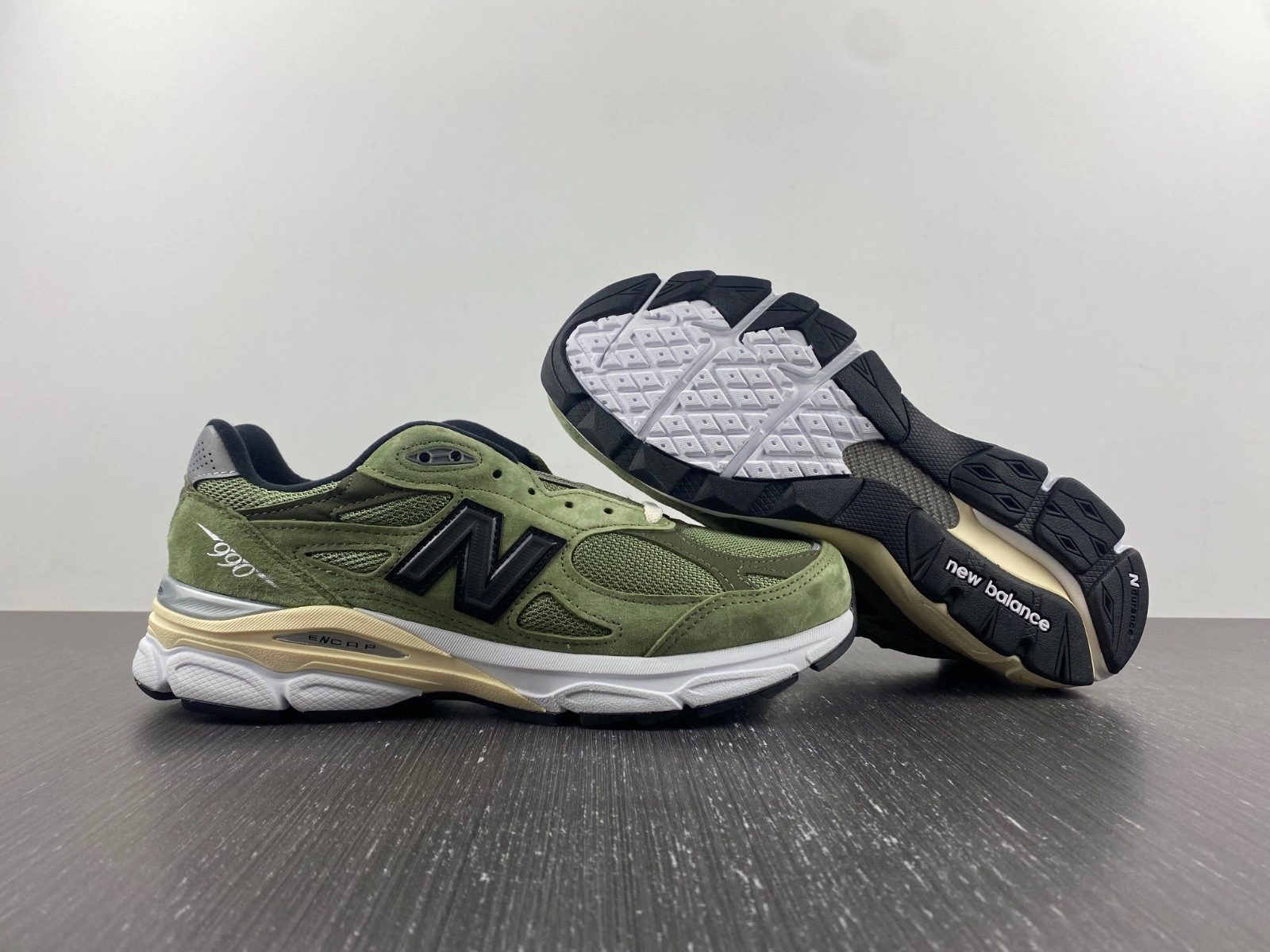 New Balance JJJJound x 990v3 Made In USA 'Olive' M990JD3