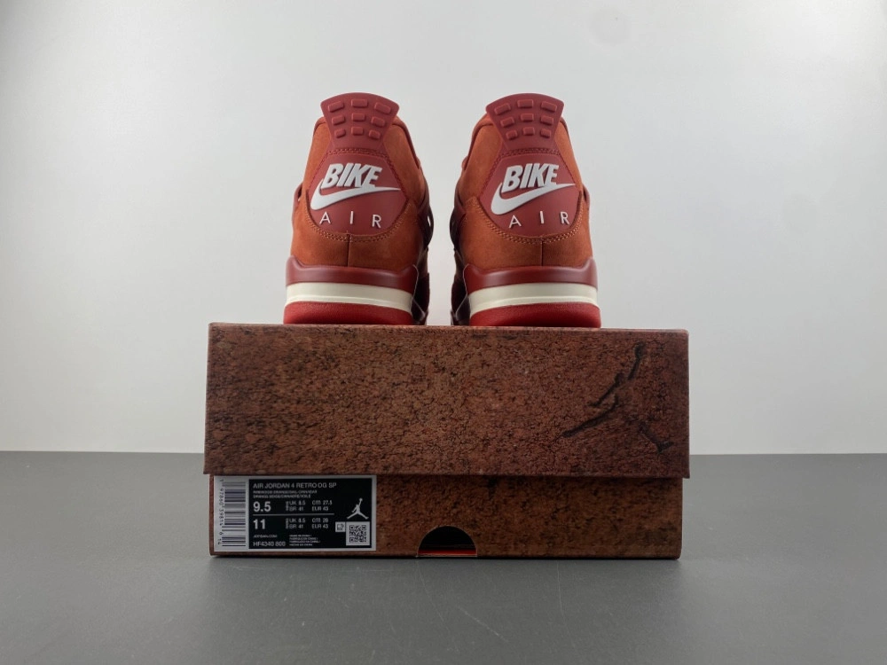 Nigel Sylvester x Air Jordan 4 Firewood Orange HF4340-800