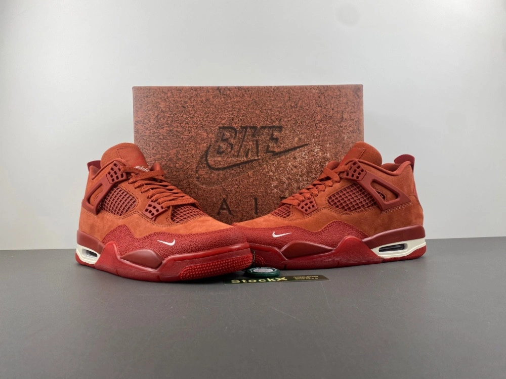 Nigel Sylvester x Air Jordan 4 Firewood Orange HF4340-800