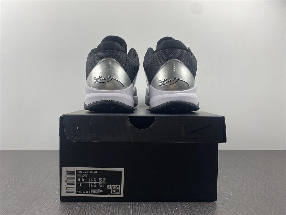 Nike  Zoom Kobe 5 TB 'White Black'    407710-100
