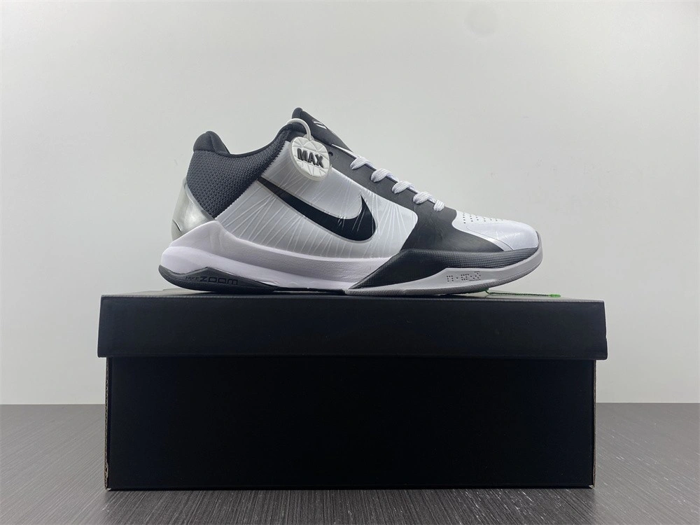 Nike  Zoom Kobe 5 TB 'White Black'    407710-100