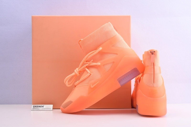 Nike Air Fear Of God 1 Orange Pulse  AR4237-800