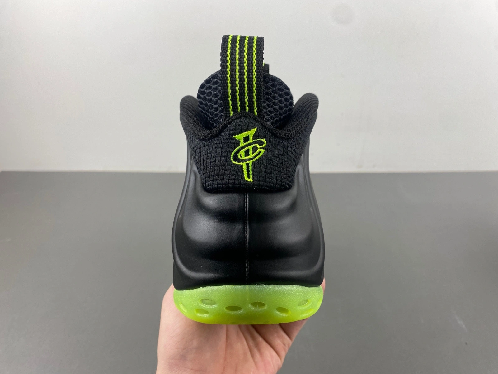 Nike Air Foamposite One Black Volt Men's - HF2902-001