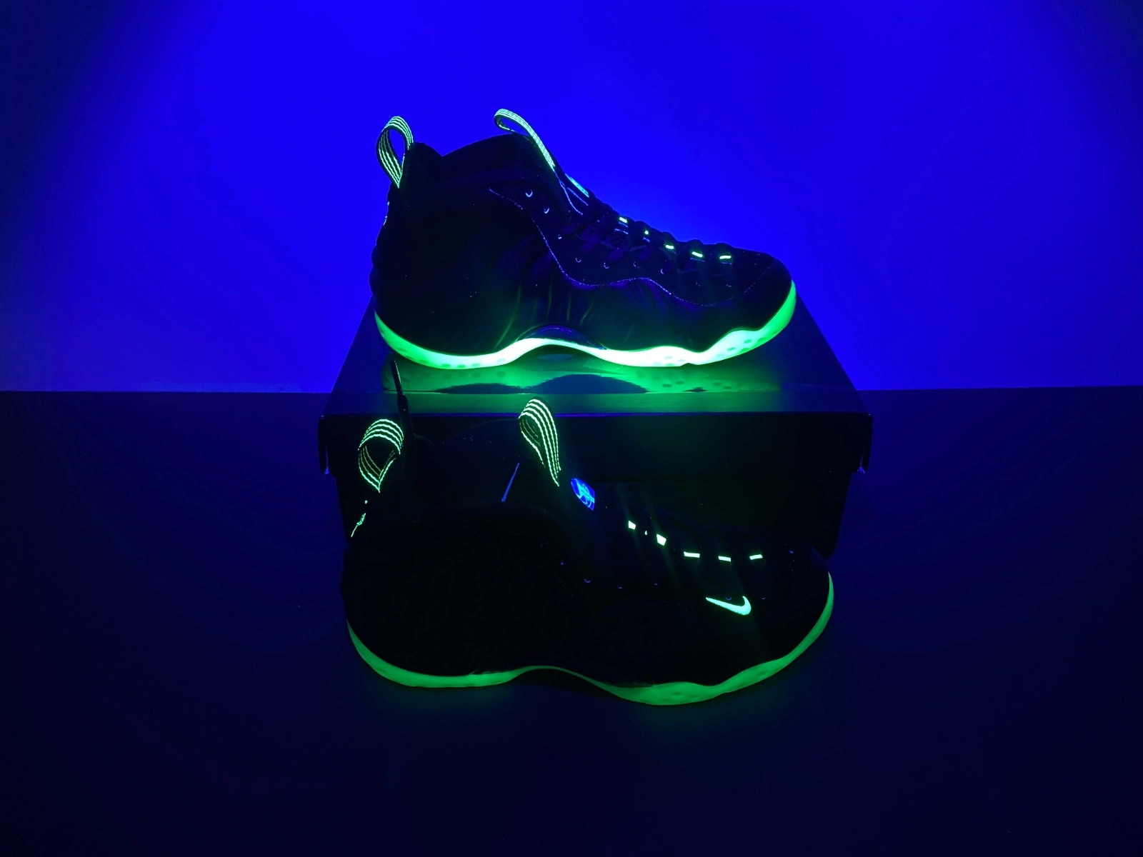 Nike Air Foamposite One Black Volt Men's - HF2902-001