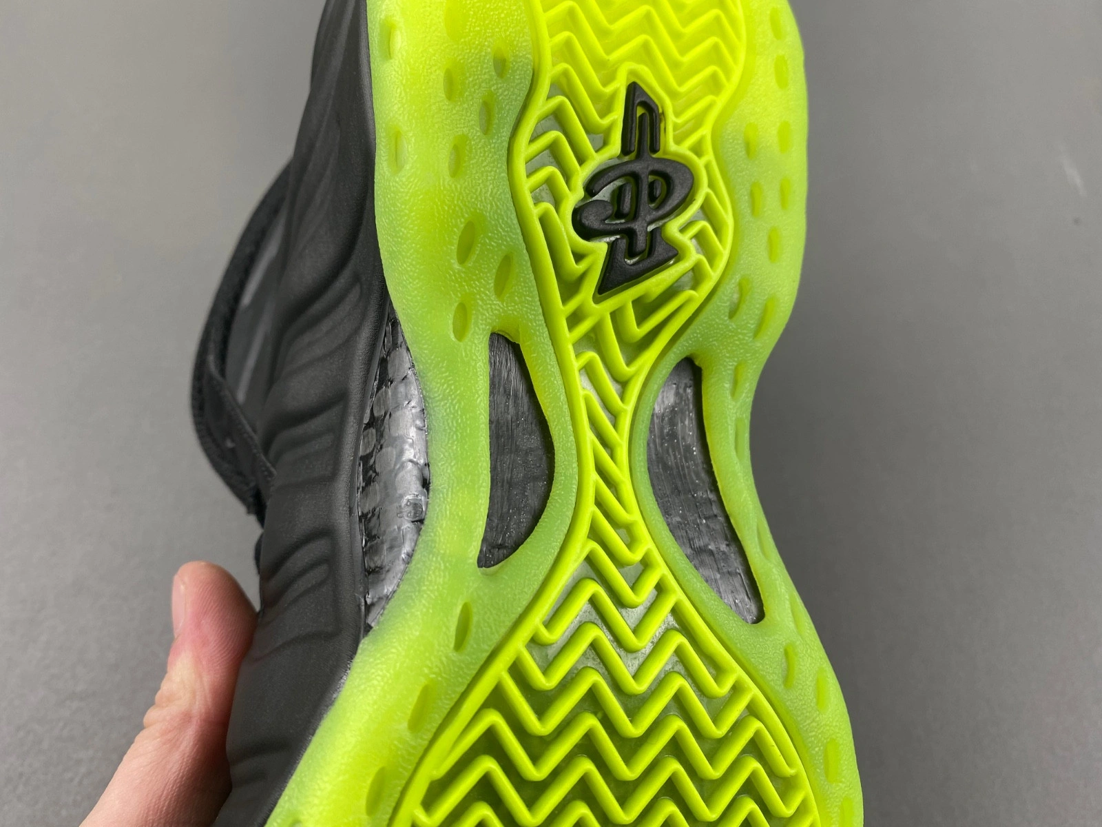 Nike Air Foamposite One Black Volt Men's - HF2902-001