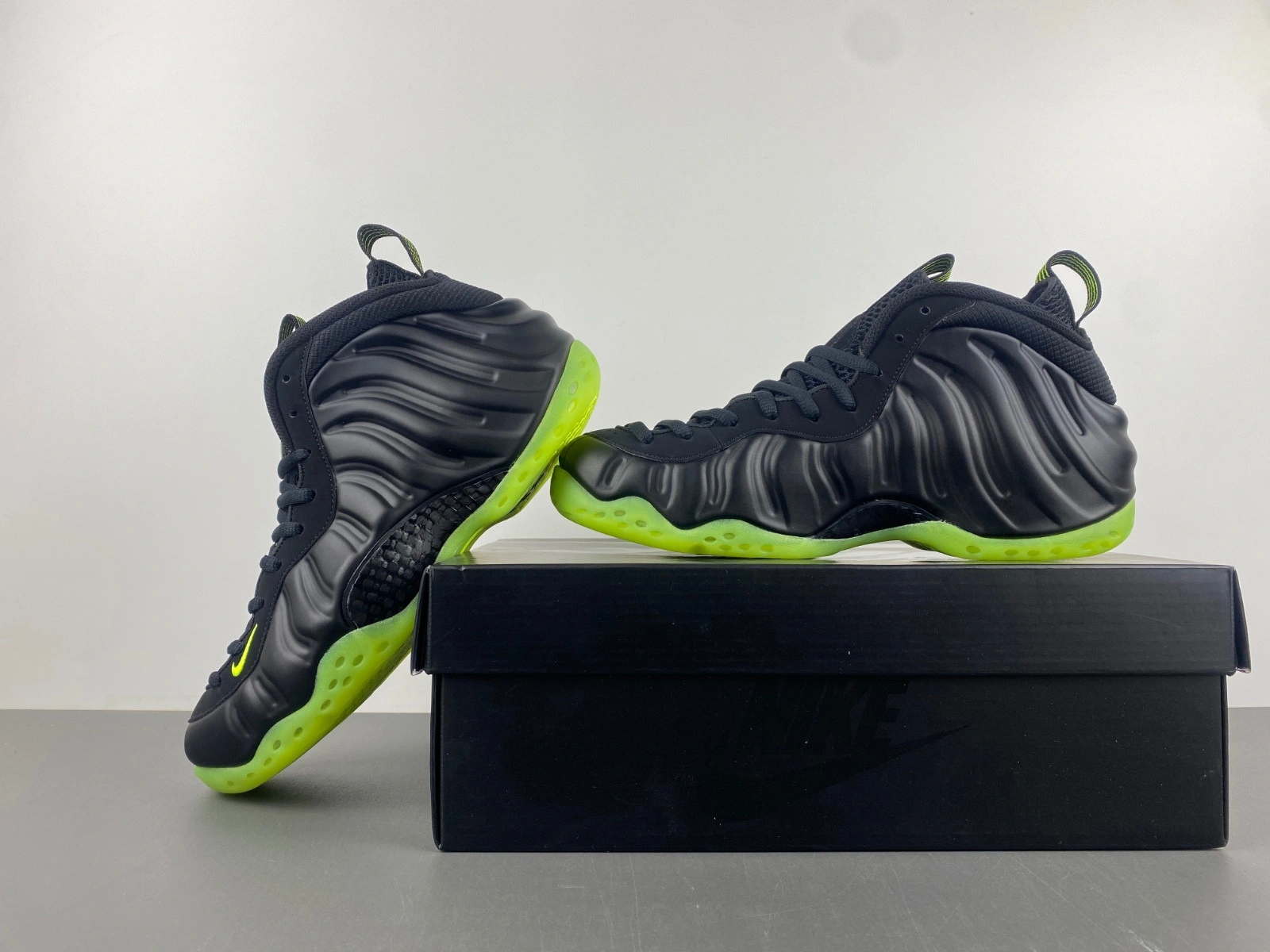 Nike Air Foamposite One Black Volt Men's - HF2902-001