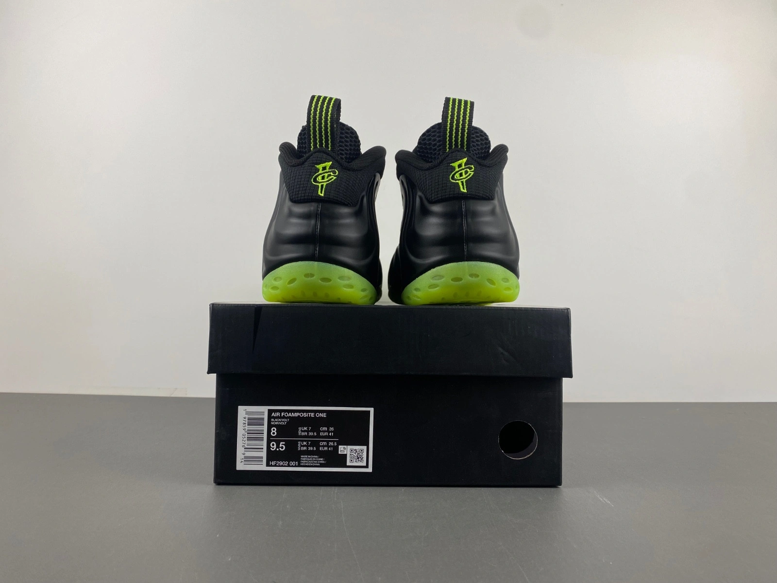 Nike Air Foamposite One Black Volt Men's - HF2902-001