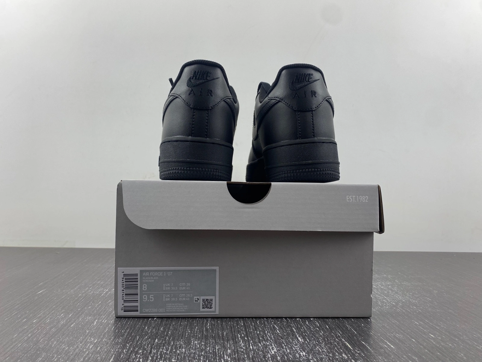 Nike Air Force 1 Low '07 'Triple Black' CW2288-001