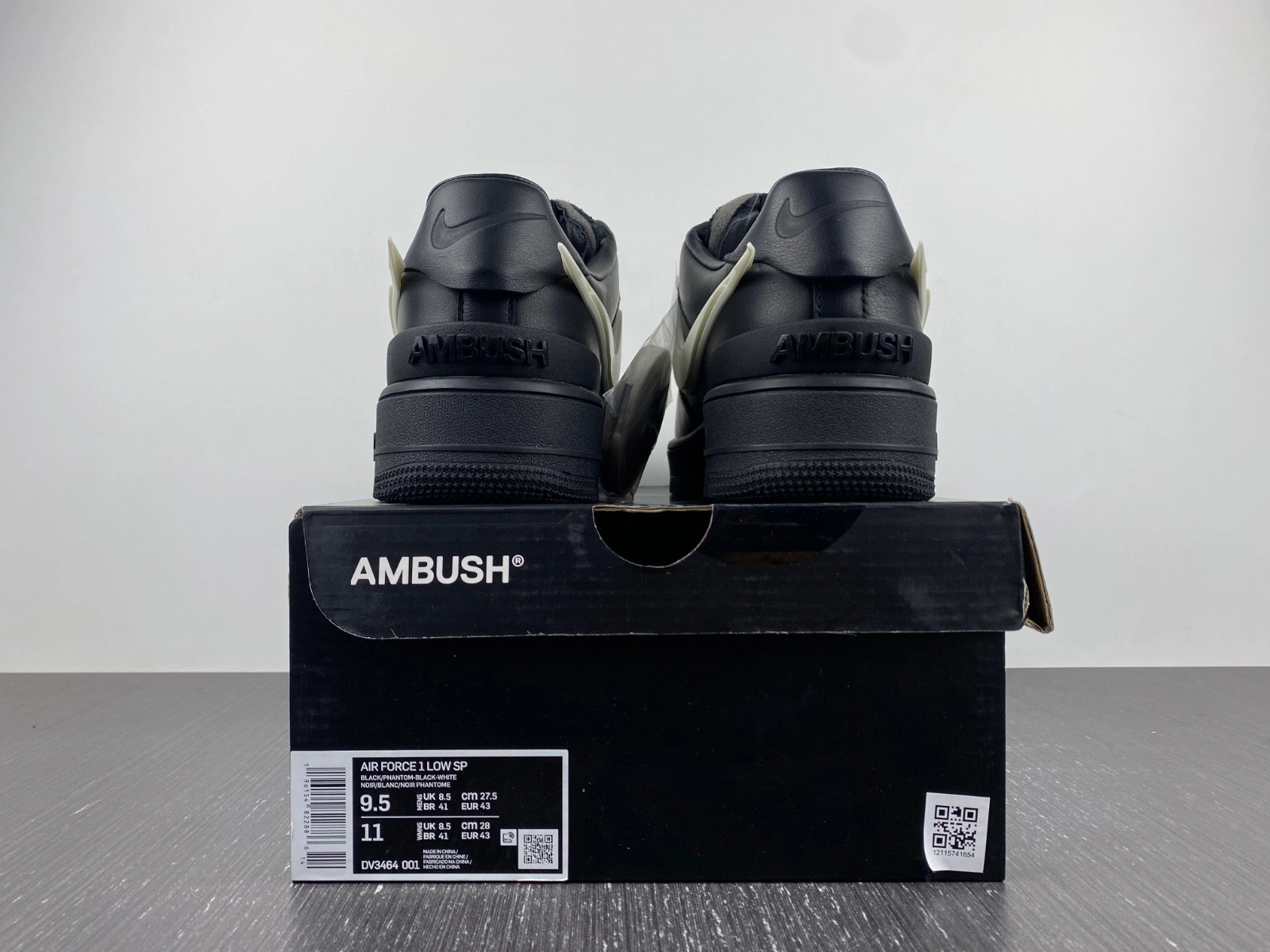Nike Air Force 1 Low SP AMBUSH Black - DV3464-001