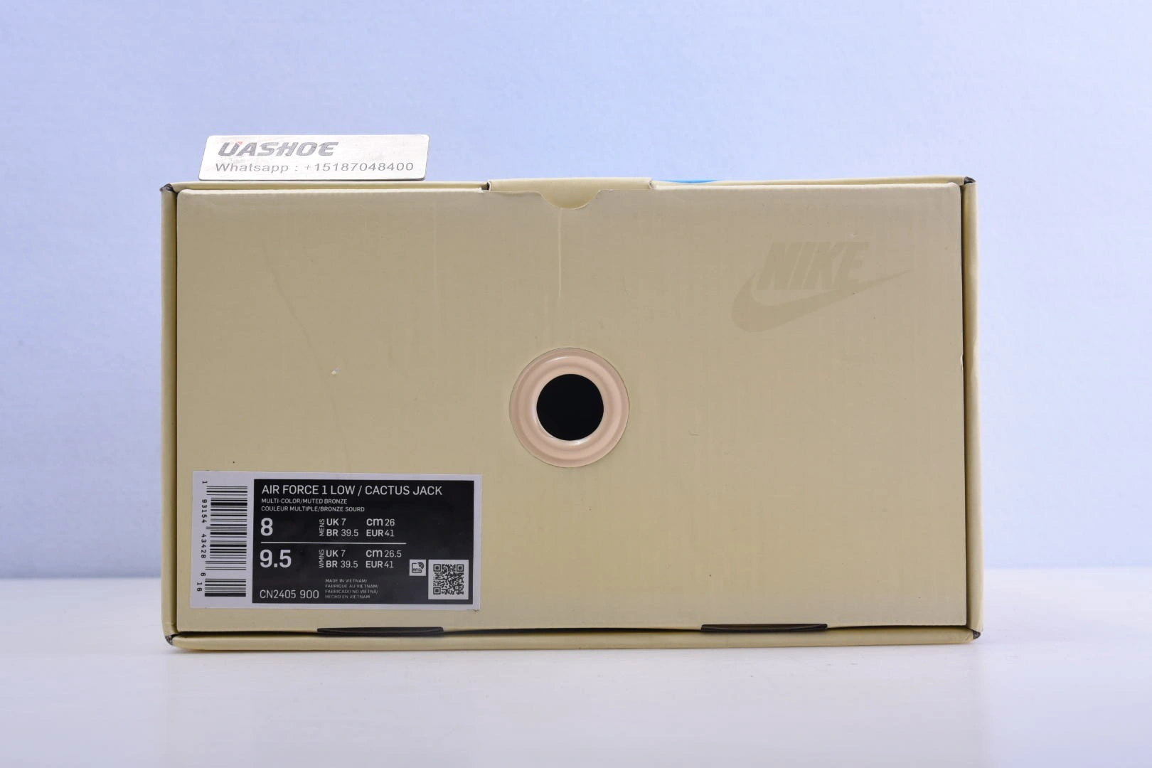 Nike Air Force 1 Travis Scott  Cactus Jack CN2405-900
