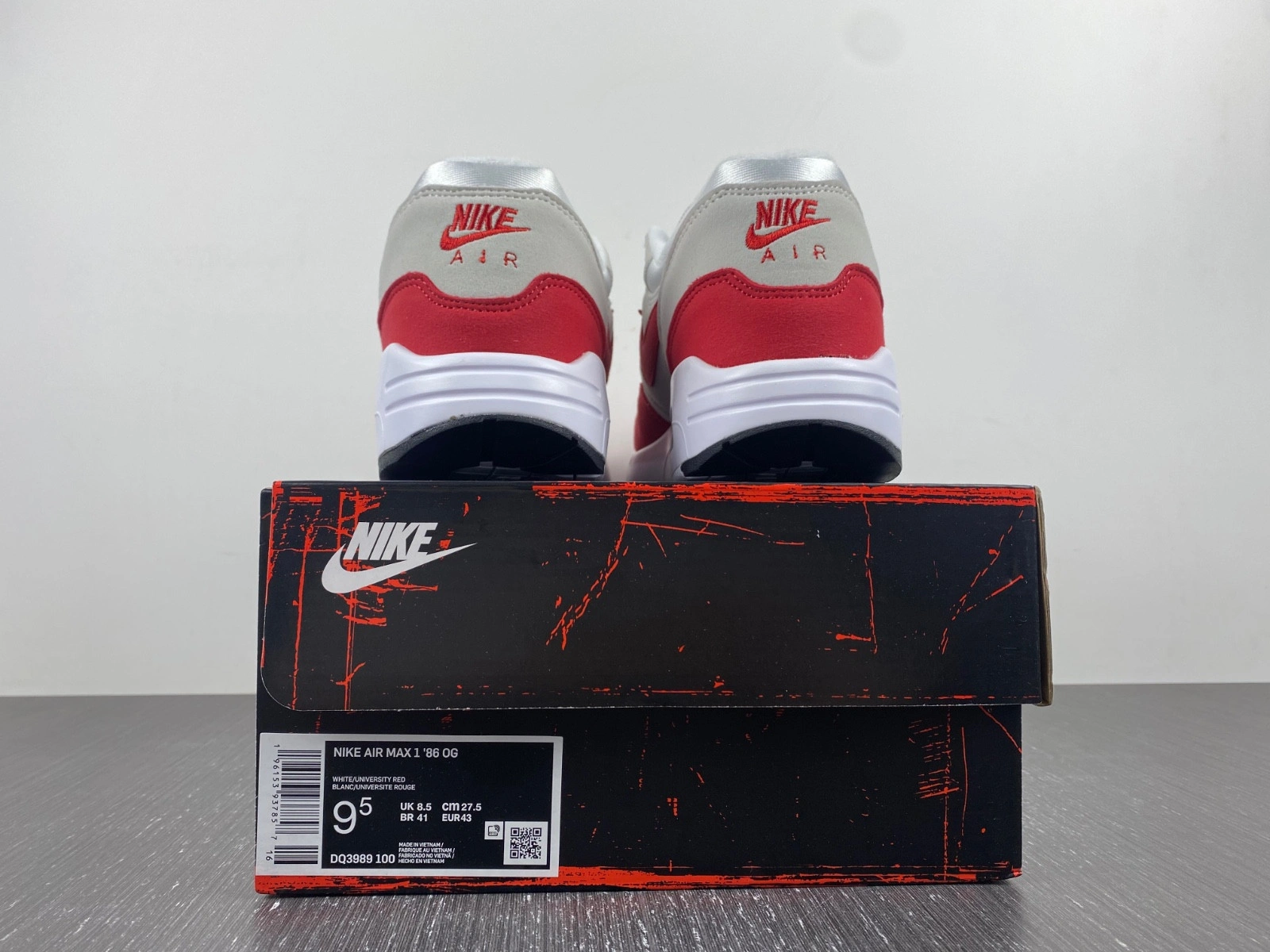 Nike Air Max 1 '86 OG Big Bubble Sport Red - DQ3989-100